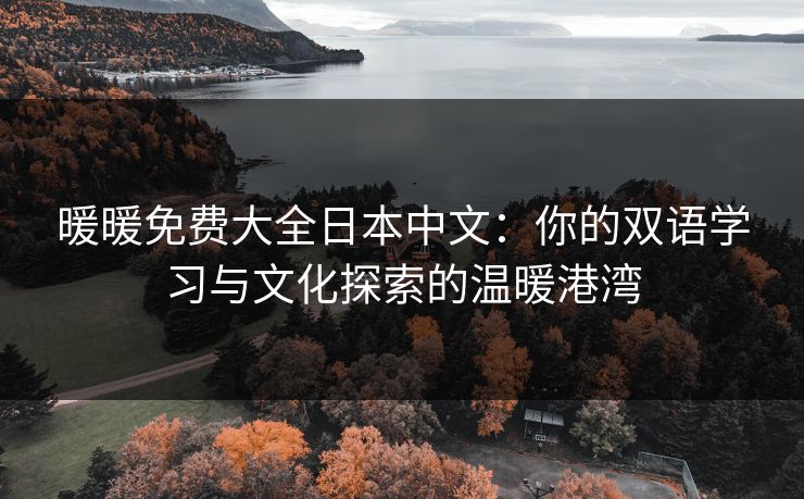 暖暖免费大全日本中文：你的双语学习与文化探索的温暖港湾